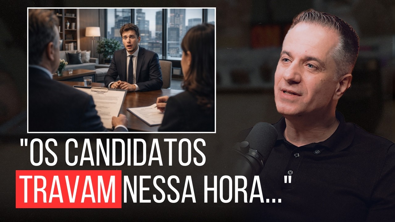 As 3 PERGUNTAS que eu faço em TODA entrevista (e desclassificam 90%)