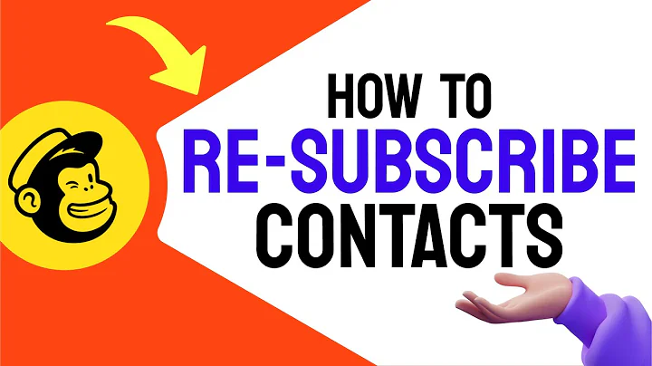 How to RESUBSCRIBE Contacts in Mailchimp (Step by Step) 2025
