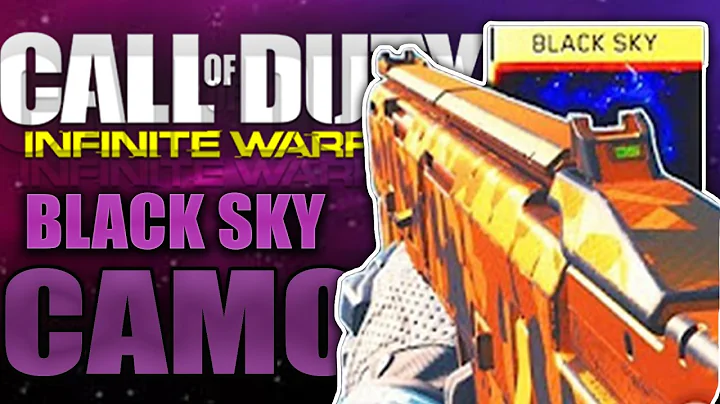 Infinite Warfare "ROAD TO BLACK SKY" - GOLD TYPE 2 UNLOCKED (IW BLACK SKY CAMO)