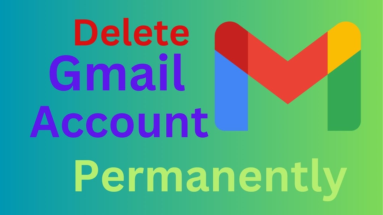 How to delete Gmail account 2024 Delete Gmail account permanently Gmail account delete