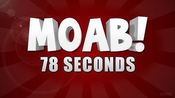 MW3: INSANE SOLO 78 SECOND MOAB ON DOME! - (MW3 PC Fast MOAB Gameplay)