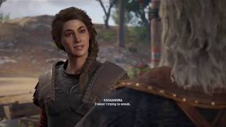 How To Activate Ac Odyssey Dlc 3 Bloodline Spoilers Cutscene. Go Back To Dyme Sync Point