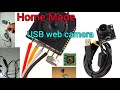 How to make spy usb camera | HOME MADE USB WEB CAMERA |mini usb camera USE old phone@Techno Topics