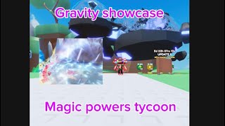 Gravity magic showcase (Magic Powers Tycoon Roblox)
