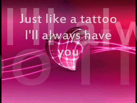 Jordin Sparks- Tattoo Lyrics - YouTube