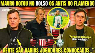 What a mess! Mauro has lunch with haters about postponing Flamengo's match before Flamengo vs. Pa... screenshot 1
