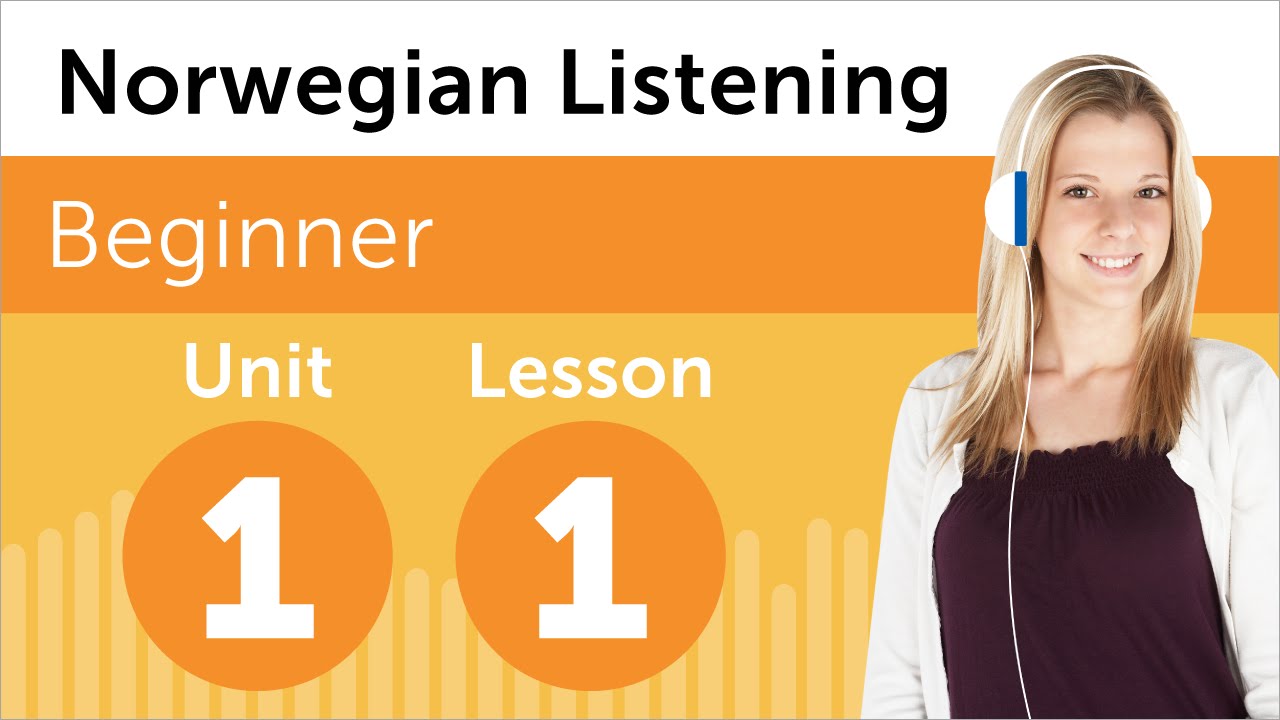 ⁣Norwegian Listening Practice - At the Jewelry Store in Norway