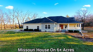 Missouri House on 6.7 Acres | Pond & Shop | MO Real Estate | Aspen Mansions
