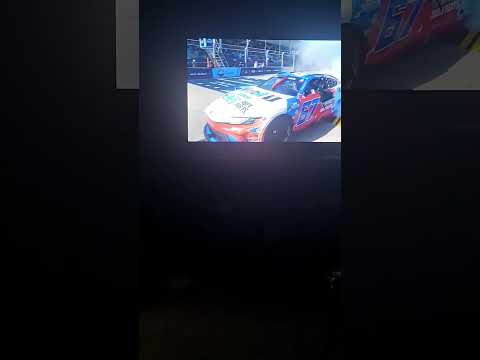 Corey Hiem Burnout #nascar