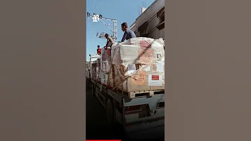 Moroccan Medical Aid Shipment Arrives In Gaza 