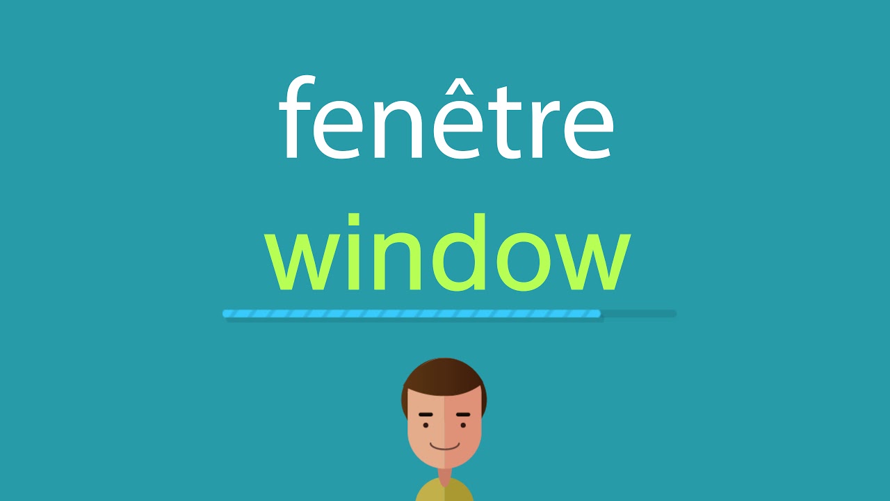 Comment Dit On Fenêtre En Anglais Comment dire fenêtre en anglais - YouTube