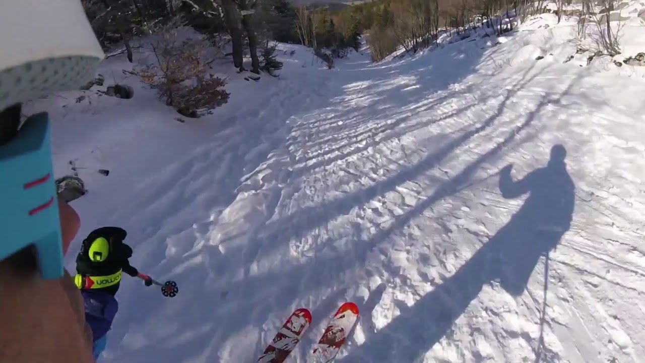 Ski de rando au Pic Saint Michel - Vercors - GOPRO hero4 session