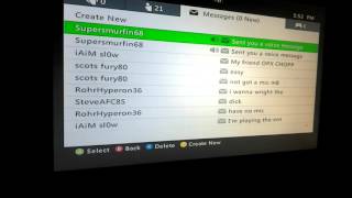 Angry Xbox live voice messages