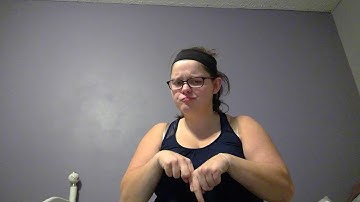 ASL Negation Self Video