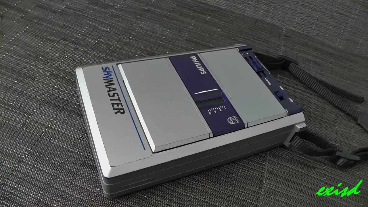 PHILIPS D-6607 Walkman Cassette Recorder inkl. OVP - vom Händler