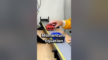 the Momentum equation #science #momentum  #physics