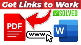How to Make a Hyperlink Work in a PDF from Word (Step-by-Step) Easy Guide