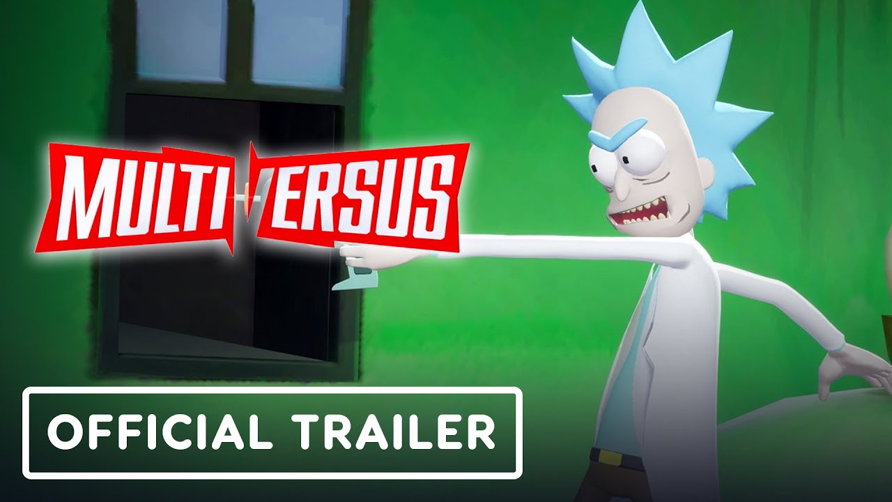 MultiVersus Official Rick Gameplay Trailer YouTube