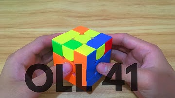 Alternative OLL 41 Algorithm