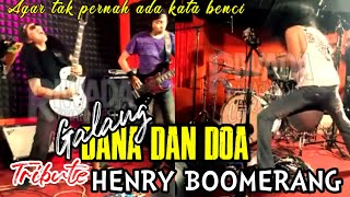 Boomerang feat John paul ivan - Agar tak pernah ada kata benci || Live musik tribute Henry Boomerang