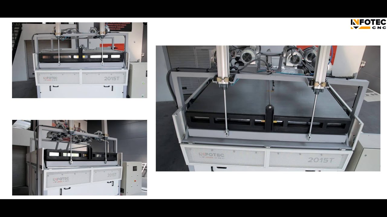 Termoformowanie | Termoformierka próżniowa InfoTEC CNC