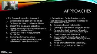Program Evaluation Presentation HESA 710