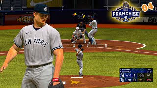 MLB The Show 23 | New York Yankees vs Tampa Bay Rays | Franchise Mode #4 | Gameplay