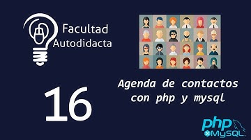 Agenda de contactos con php y mysql | Eliminar Contacto. Cap 16