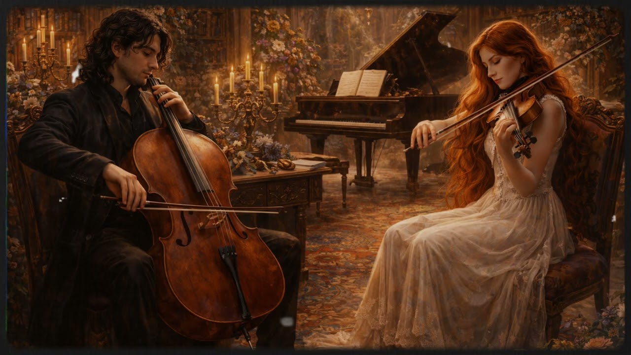Intimate Violin and Cello | Romantic Classical Music for Peace