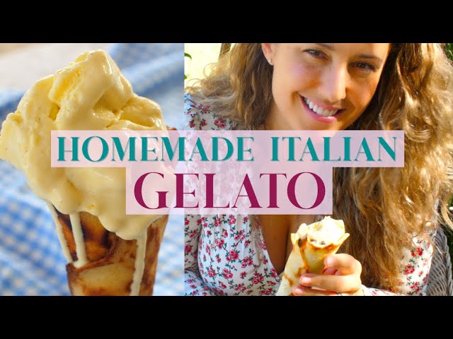 The Easiest Homemade Gelato Recipe (No Machine, 3 Flavors!)