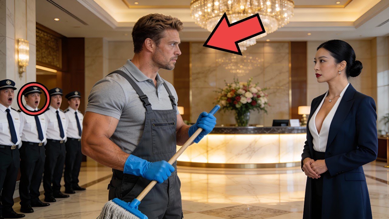 Padre single bidello stava lavando i pavimenti—poi parlò alla CEO in giapponese stupendo tutti