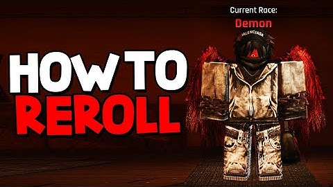 How To REROLL RACES in The Forge! Roblox