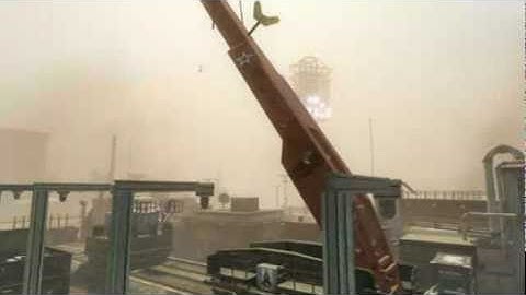 Call of Duty Black Ops Tomahawk Across Map Bankshot On Launch