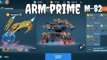 Ravager Kestrel Drone | War Robots Gameplay 