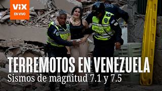 EN VIVO: Dos Sismos sacuden Venezuela