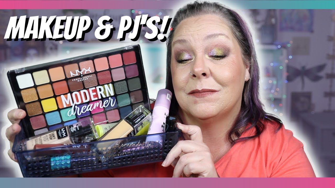 "Get Ready with Me in My PJs!" 🐼 NYX Makeup Transformation YouTube