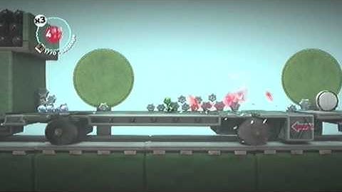 LittleBigPlanet 2: "Bumpy Bouncy Train Madness" - My first LBP2 level