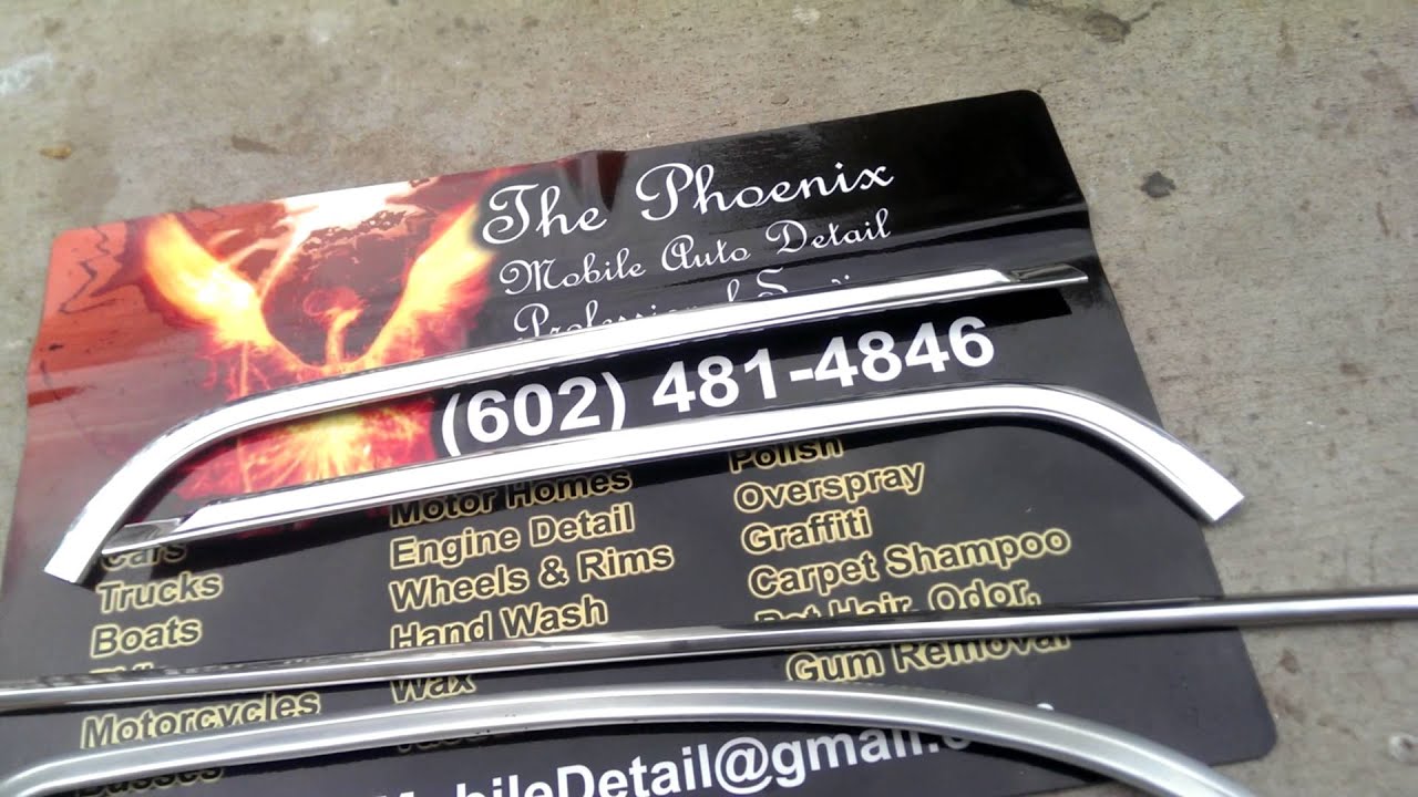 How To Polish Aluminum Trim YouTube