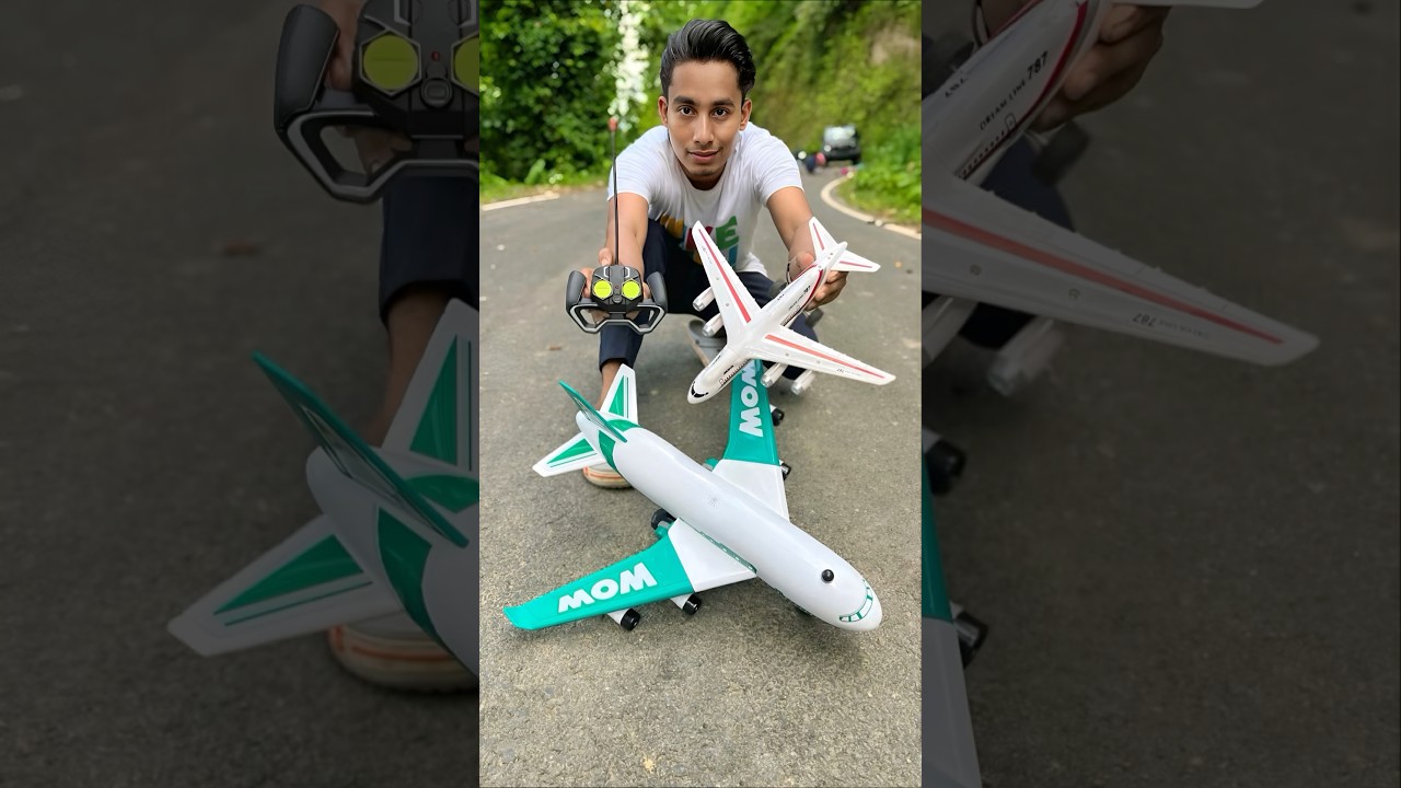 Natun Aircraft And Big Airplane Unboxing😍