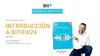 Webinar: Introducción a Bitrix24 CRM