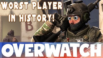This is The WORST PLAYER in the HISTORY of the GAME! CS:GO OVERWATCH