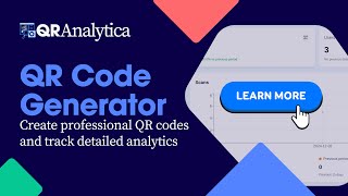 QRAnalytica Demo: Create & Track Professional QR Codes For Free | No Credit Card Required