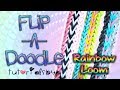 NEW Flip-A-Doodle RAINBOW LOOM Bracelet Tutorial | How To