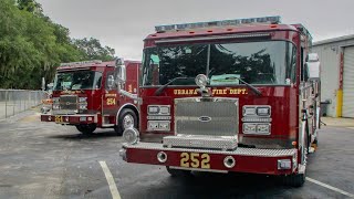Walk Around of Urbana Fire Department's Custom Pumpers - SO144207-08