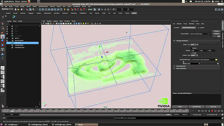 NVIDIA Maximus: Autodesk Maya 2012 파티클 시뮬레이션 업그레이드!