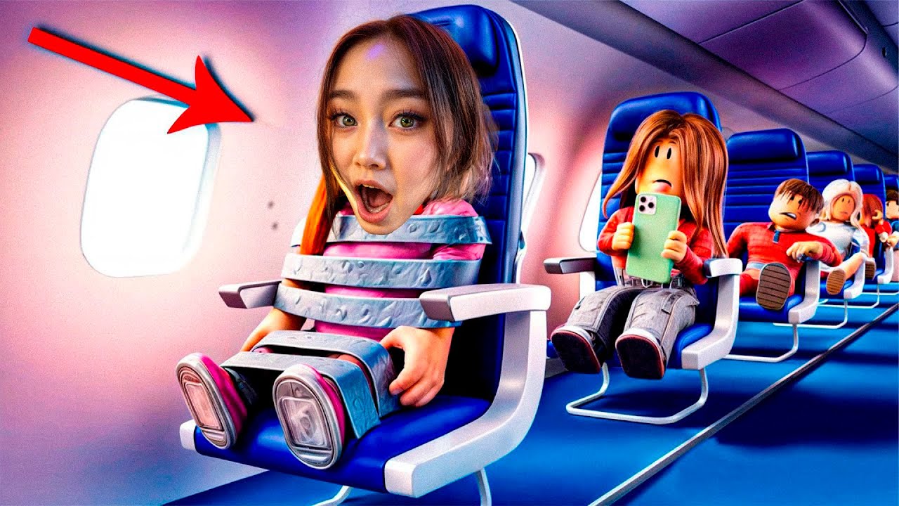 САМОЛЕТІМ ҚҰЛАП КЕТТІҒОЙ 😨 МЕН ЕНДІ СТЮАРДЕССАМЫН СИМУЛЯТОР Roblox TILKA PLAY ► РОБЛОКС