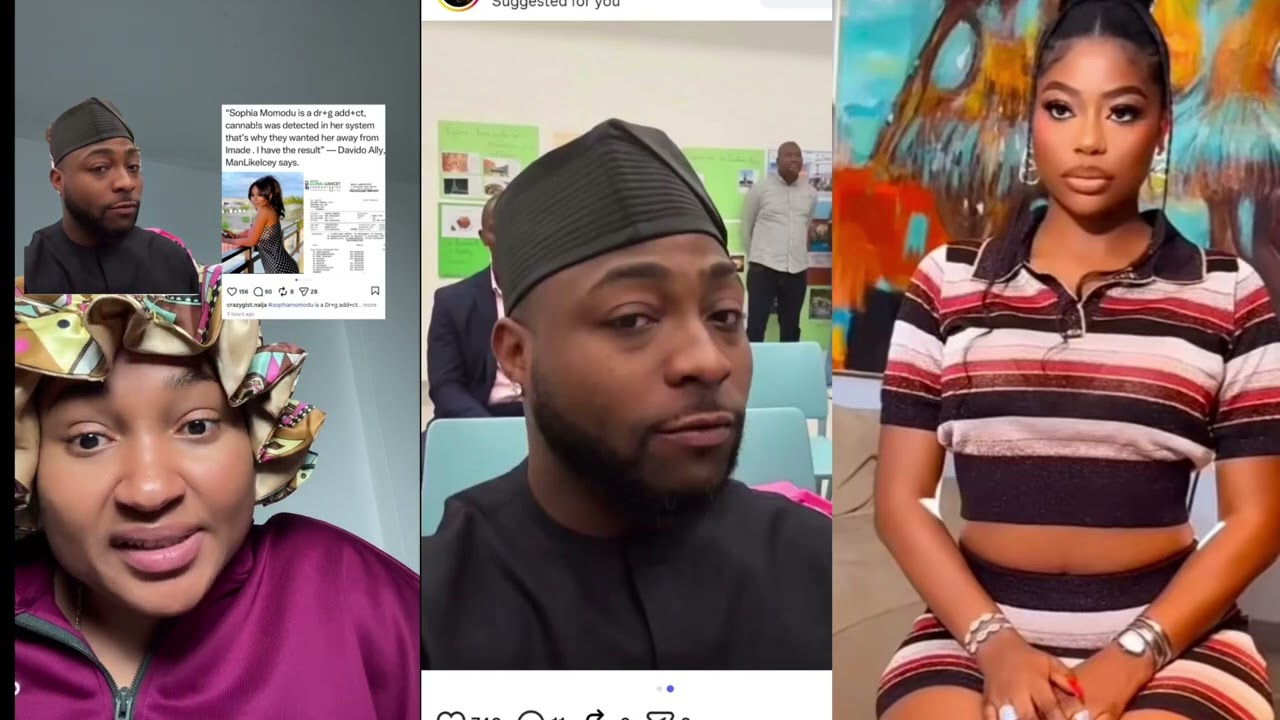 #davido  and E people accuse #sophiamomodu  Of Dr/+g #update #30bg #imadeadeleke #custody #chioma  
