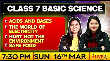 Class 7 Public Exam | Basic Science | Chapter : 2,3,9,10  | Exam Winner Class 7
