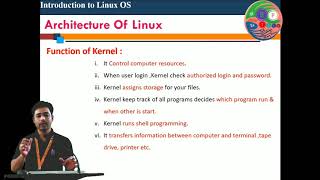 Topic8:Architecture of Linux OS
