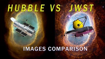 MINDBLOWING! James Webb vs Hubble Telescope Images Comparison (All first images)